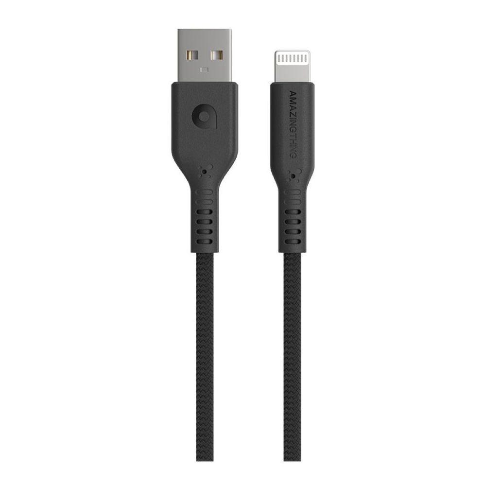 Amazing Thing Speed Pro Zeus USB-A to Lightning Cable 1.1M Black