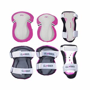 Globber Junior Deep Pink Protective Set XS