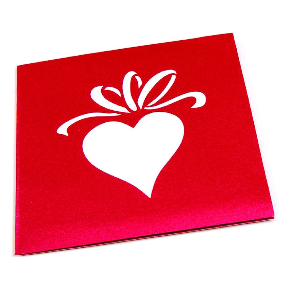 Abra Cards Love present Red Greeting Card