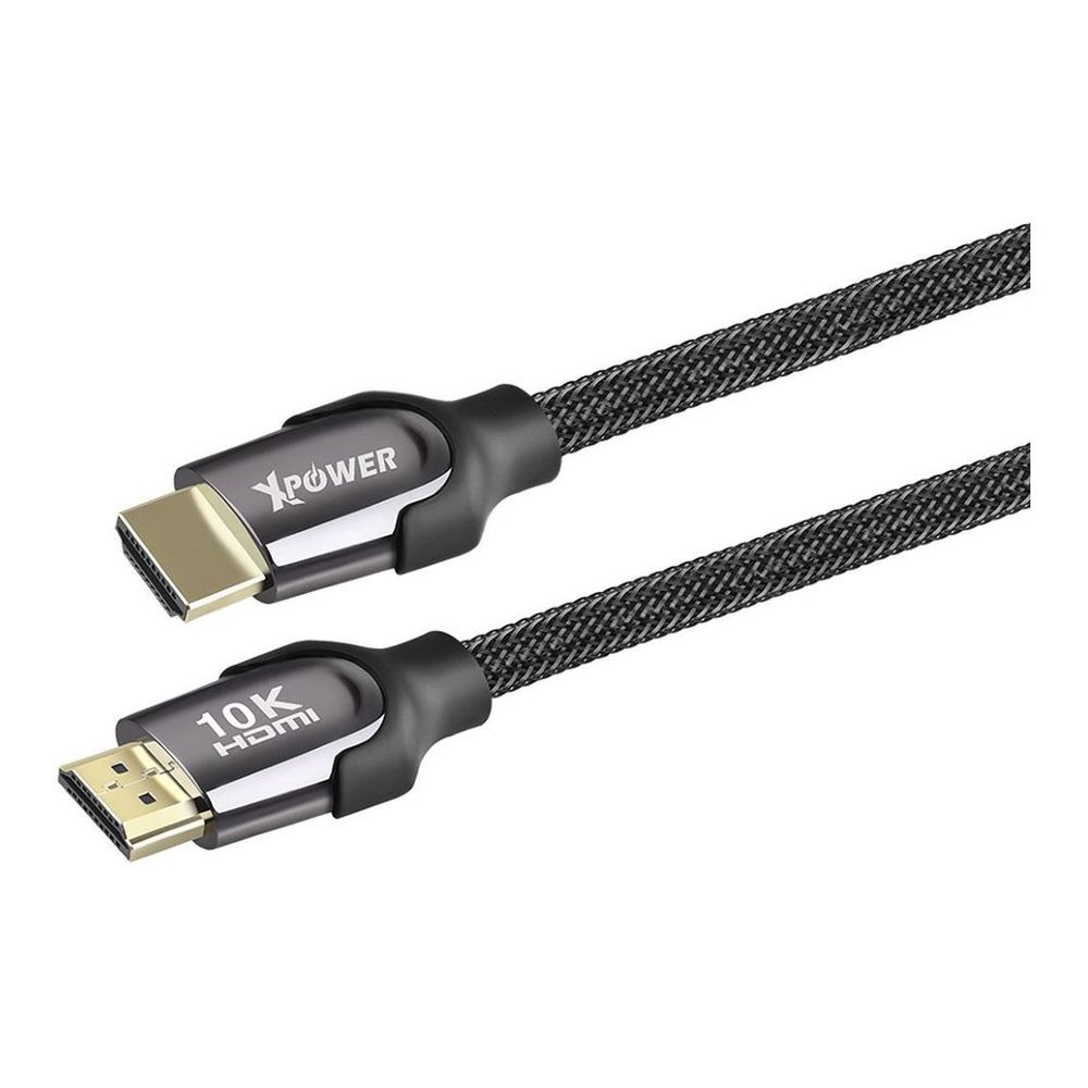 Xpower HD10 10K Zinc Allow High Speed HDMI Cable 3M Black