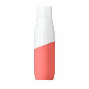 LARQ Bottle PureVis Movement Water Bottle 710ml/24oz White/Coral
