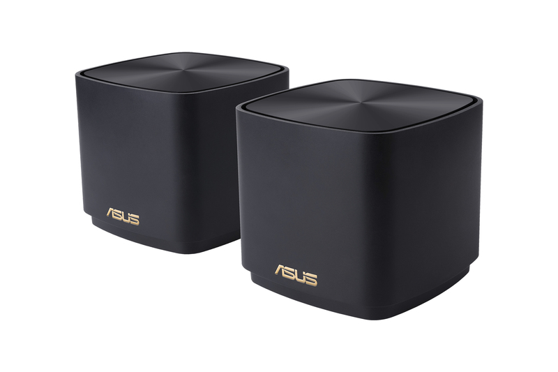ASUS ZenWi-Fi AX Mini XD4 Black AX1800 Dual-Band Whole Home Mesh Wi-Fi 6 Router (Pack of 2)