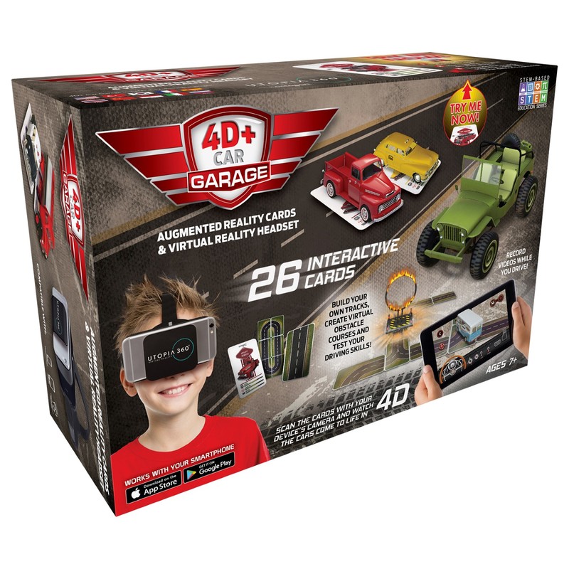 ReTrak 4D+ Utopia 360 Car Garage Virtual Reality