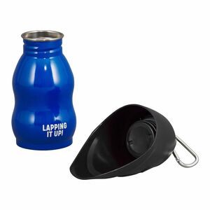 Wild & Woofy Lap it up Water bottle and Travel Bowl