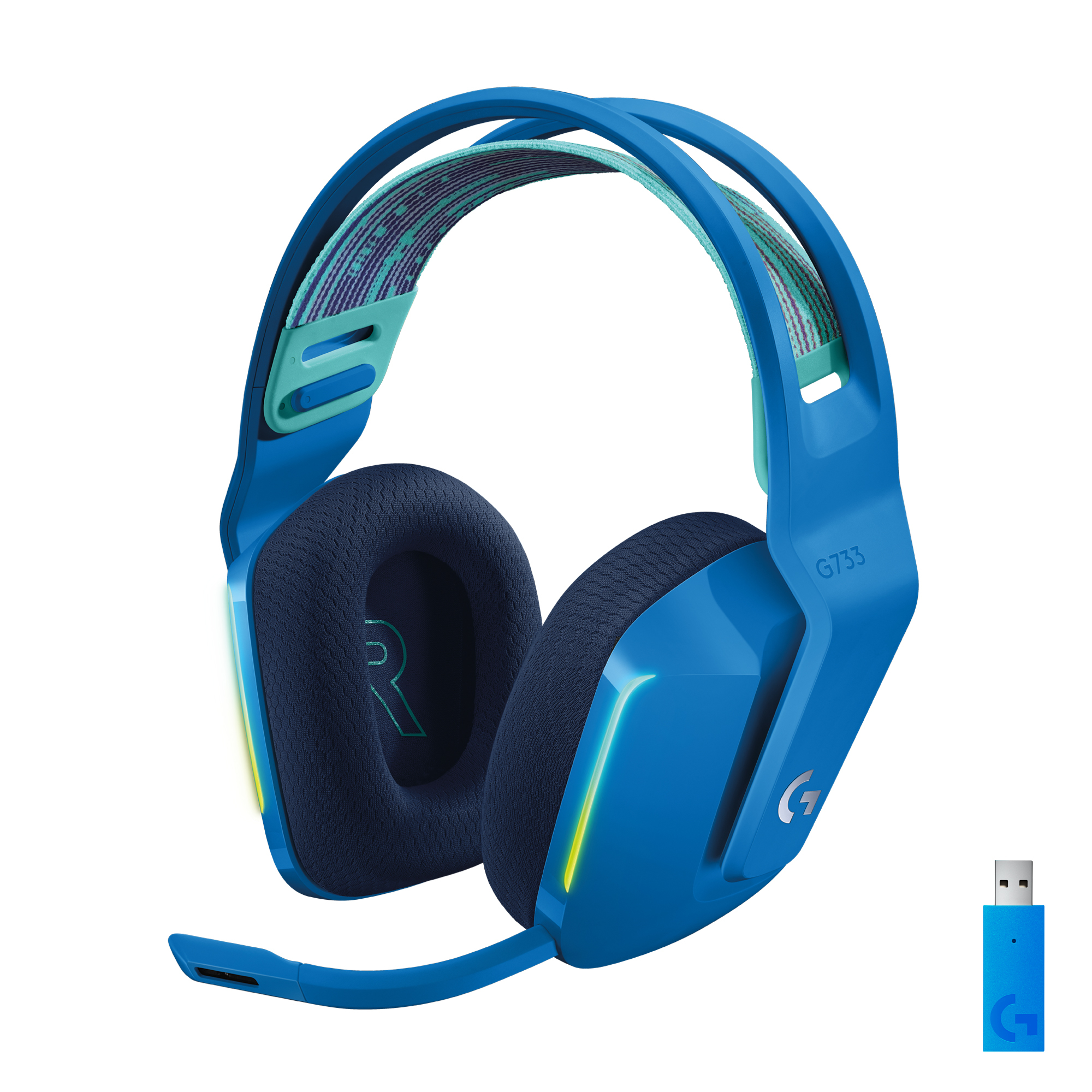 Logitech G733 Lightspeed Wireless Gaming Headset Blue