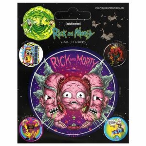 Pyramid International Rick & Morty Psychedelic Visions Vinyl Sticker