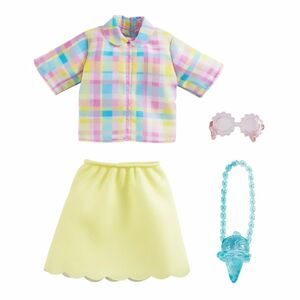 Barbie Complete Looks Fashion Pack Pastel Plaid Outfit