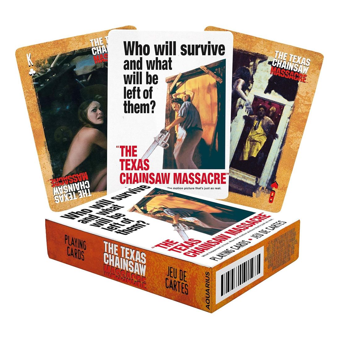 Aquarius Texas Chainsaw Massacre Playing Cards