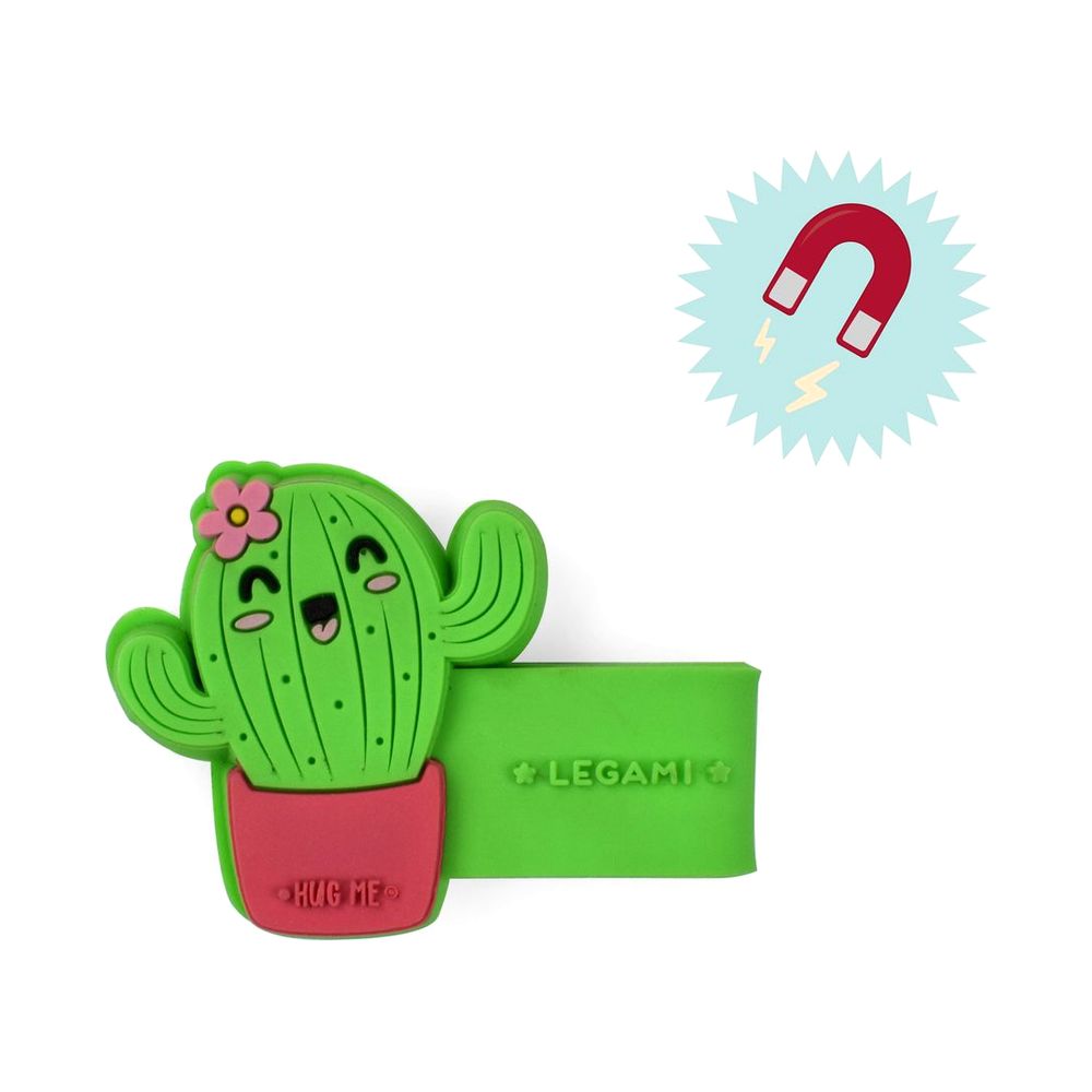 Legami Magnetic Clip - Cactus