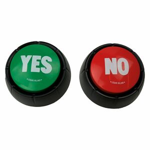 Legami Yes & No - Sound Buttons (Set of 2)