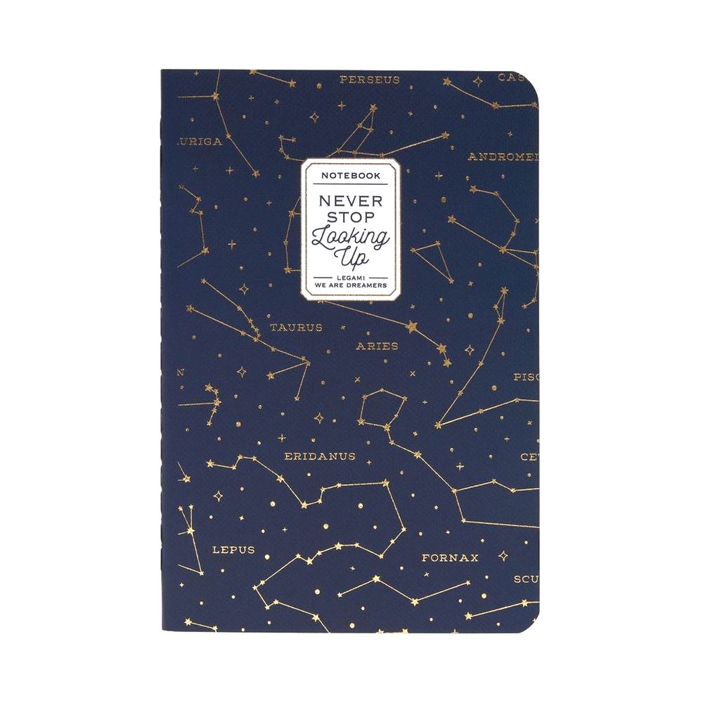 Legami A6 Lined Notebook - Stars