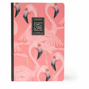 Legami Notebook Medium Plain - Flamingo