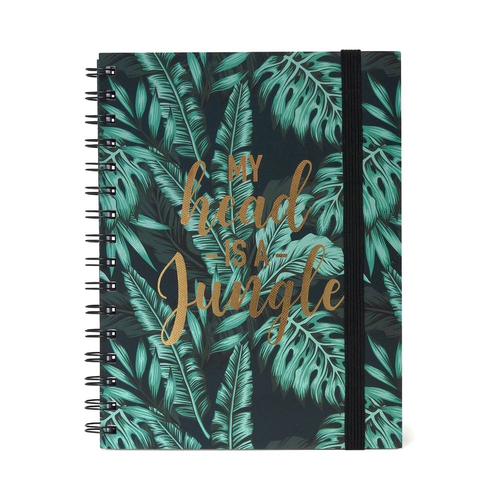 Legami Notebook With Spiral Bound Large - Jungle