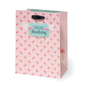 Legami Gift Bag - Medium - Flamingo