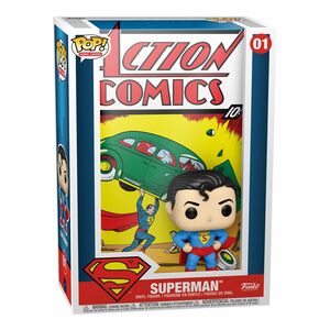 Funko Pop Comic Cover DC Superman Action Comic Vinyl Figure