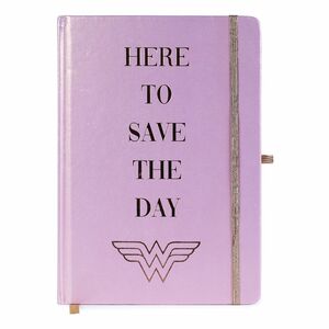 Pyramid International DC Comics Wonder Woman Here To Save The Day Notebook A5 Pink