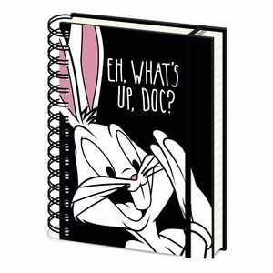 Pyramid International Warner Bros Looney Tunes What's Up Doc? Wiro Notebook A5 Black/White