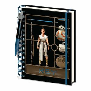 Pyramid International Star Wars Rise Of Skywalker Model Rey Notebook A5 Black