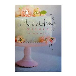 Hallmark Wedding Wishes for Both of You Greeting Card (159 x 228mm)
