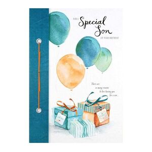 Hallmark for A Special Son Birthday Baloon Greeting Card (159 x 228mm)