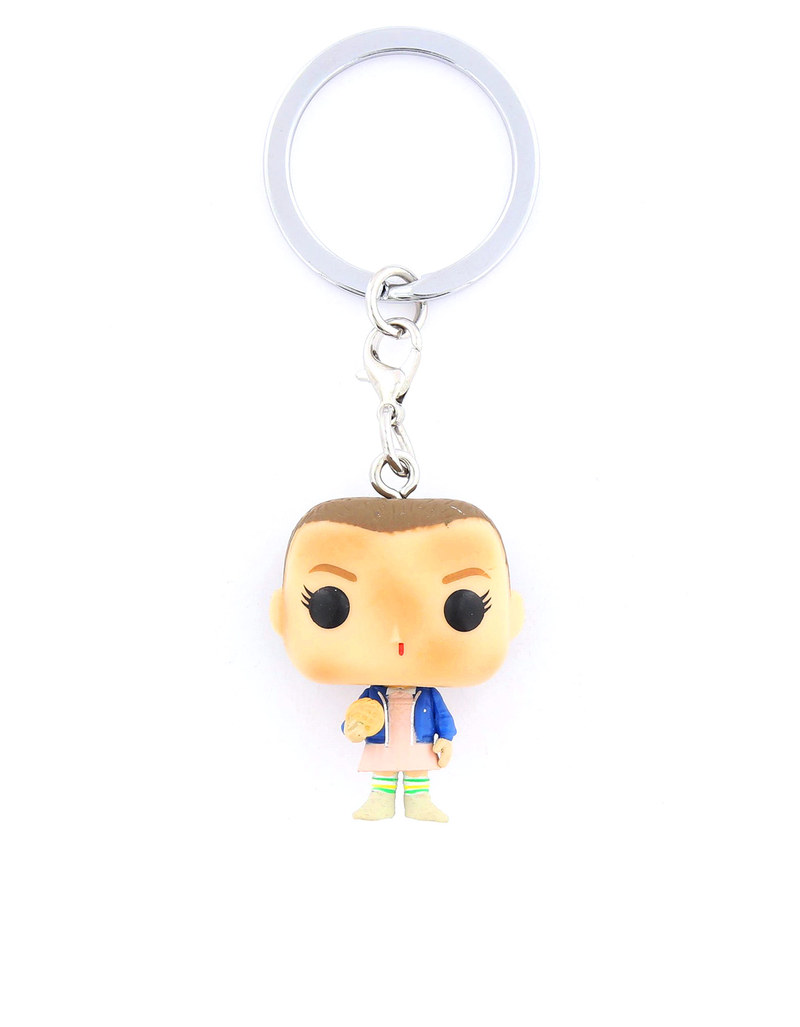 Funko Pop Keychain Stranger Things Eleven with Eggos Keychain