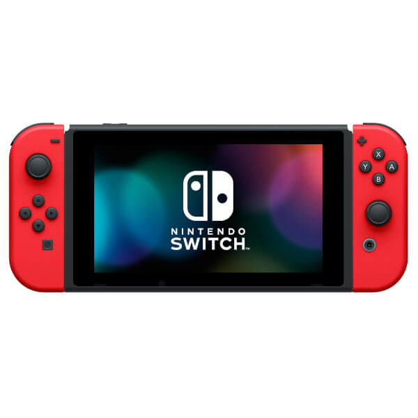 Nintendo Switch 32GB Console with Red Joy-Con Controller (US) + Super Mario Odyssey Download