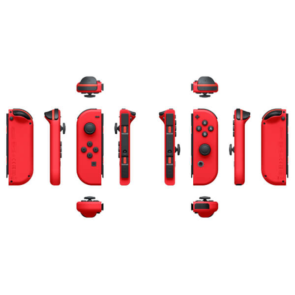 Nintendo Switch 32GB Console with Red Joy-Con Controller (US) + Super Mario Odyssey Download