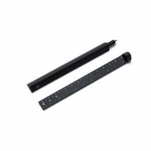HMM Slide Black Multifunctional Pen & Ruler