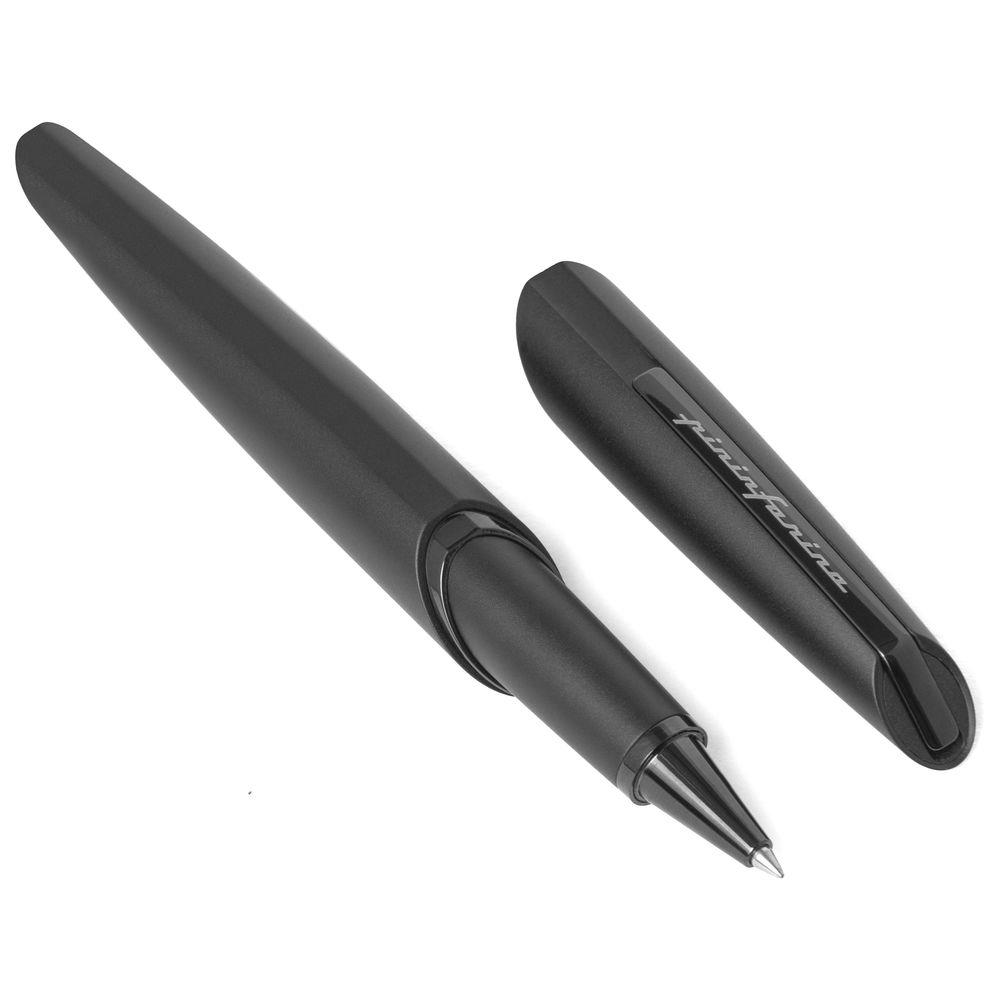 Pininfarina Segno PF Two Roller Black Roller Ball Pen - Schmidt SRC5888 Black Ink