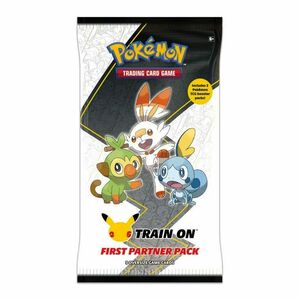 Pokemon TCG 25th Anniversary First Partner Pack Galar (Includes 2 Oversized Boosters)