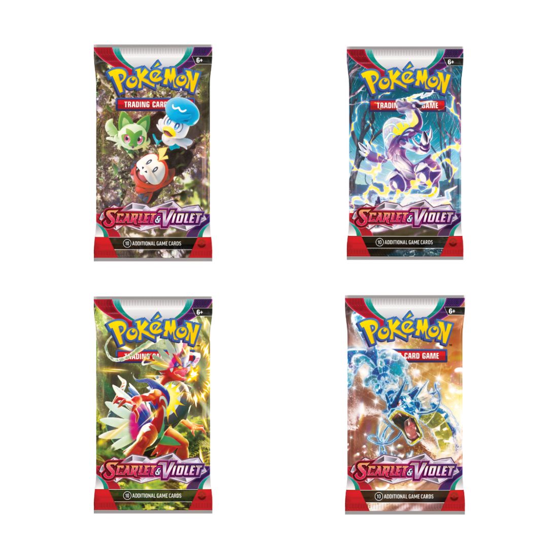 Pokémon TCG Scarlet & Violet SV01 Booster Pack (Single Pack -10 Cards) (Assortment - Includes 1)