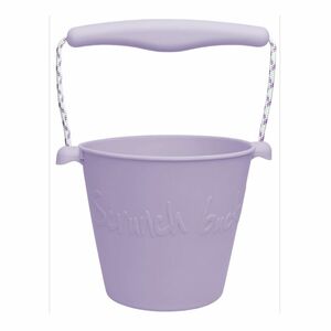 Scrunch Bucket Sand/Beach Toy - Dusty Light Purple
