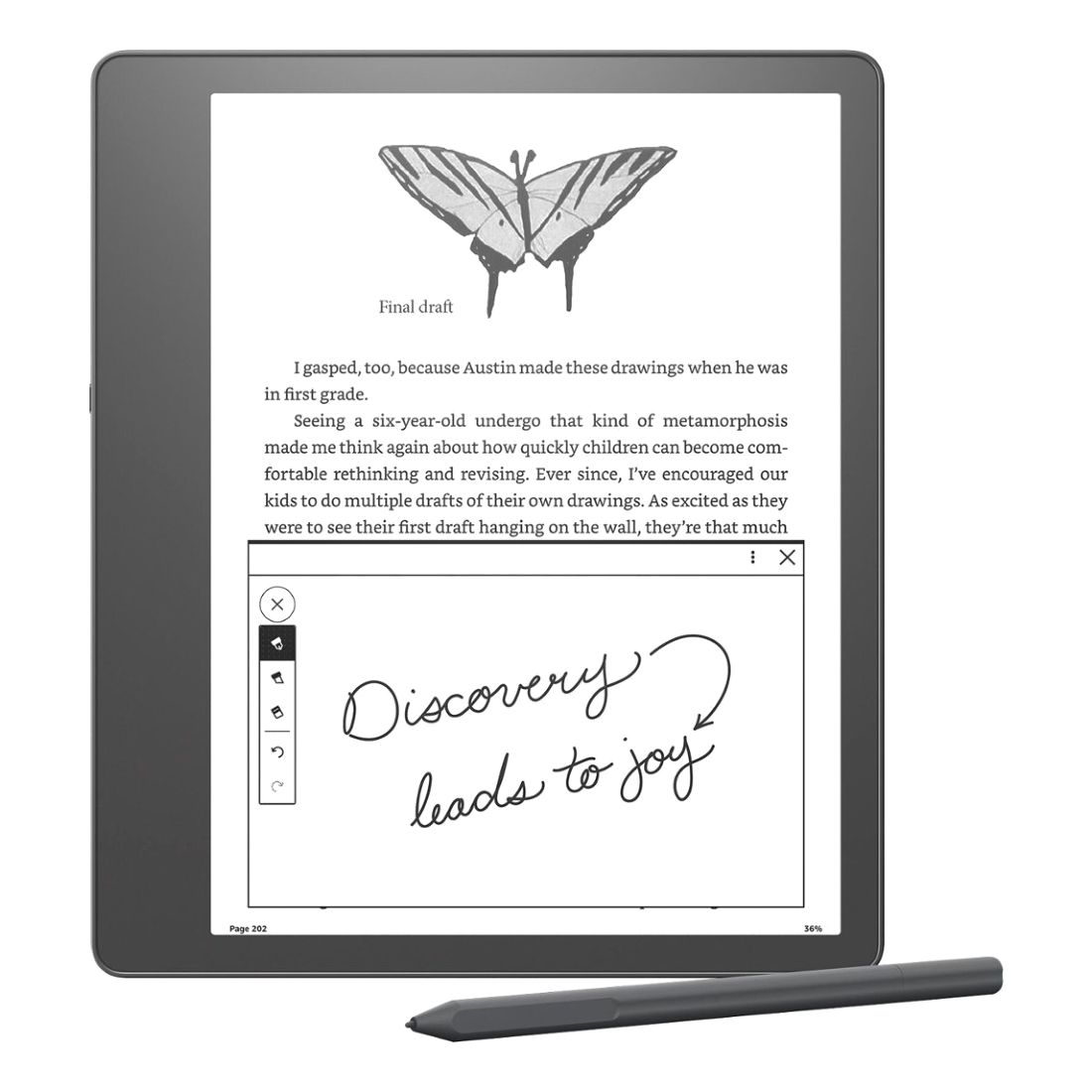 Amazon Kindle Scribe E-Reader 10.2-Inch Display With Basic Pen 16GB - Grey