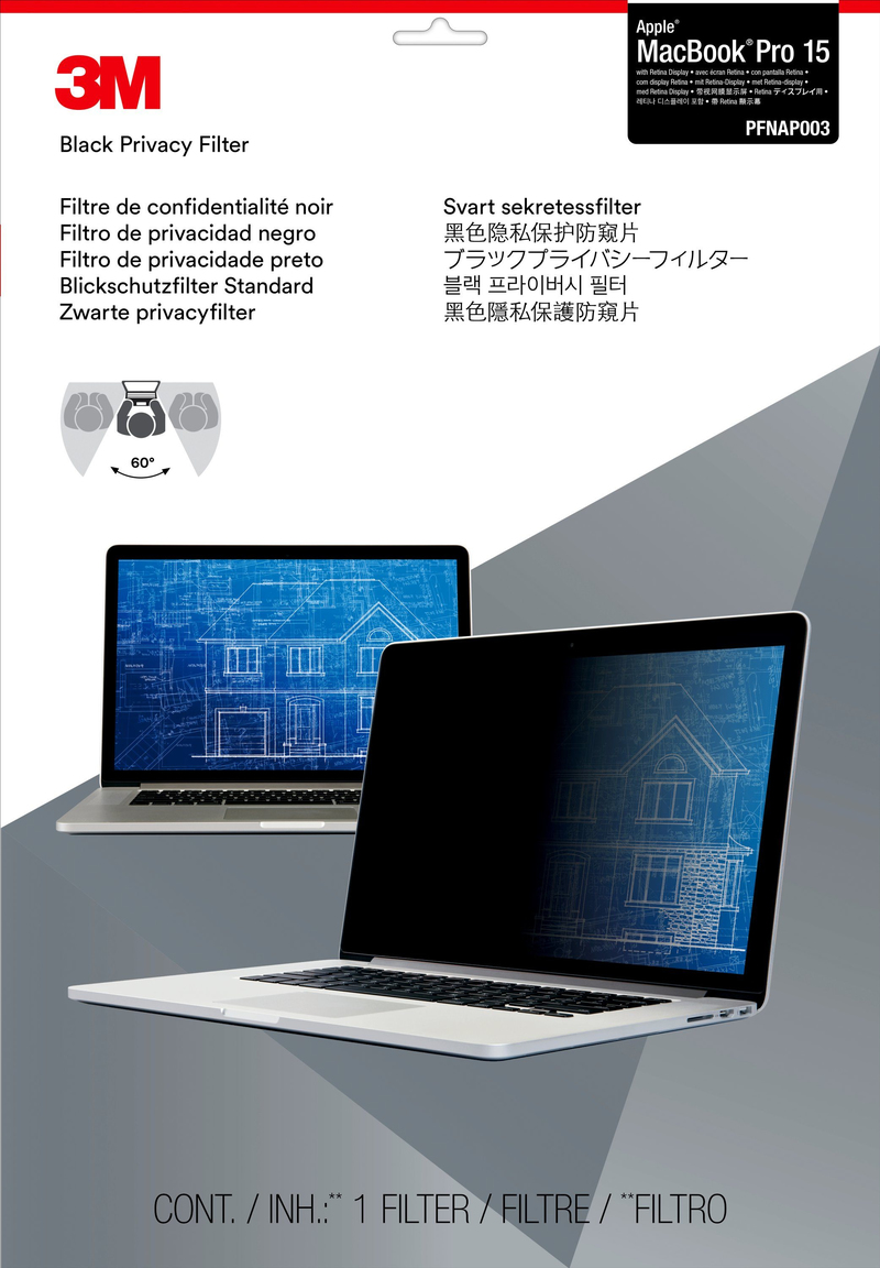 3M Privacy Filter for Macbook Pro 15-Inch Retina