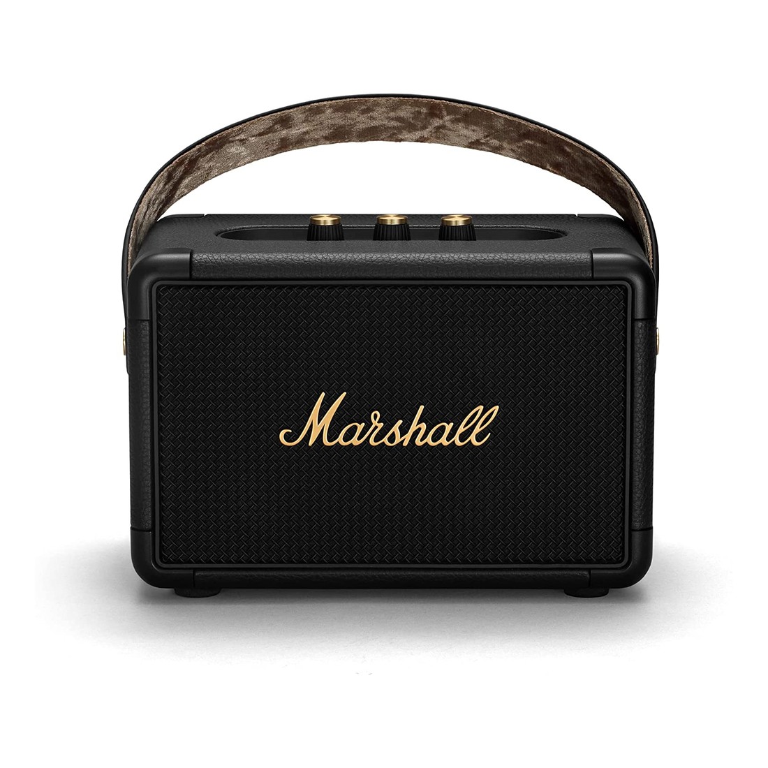 Marshall Kilburn II Black And Brass Portable Bluetooth Speaker