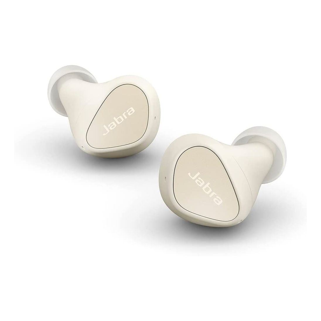 Jabra Elite 4 True Wireless Earbuds With Active Noise Cancellation - Light Beige