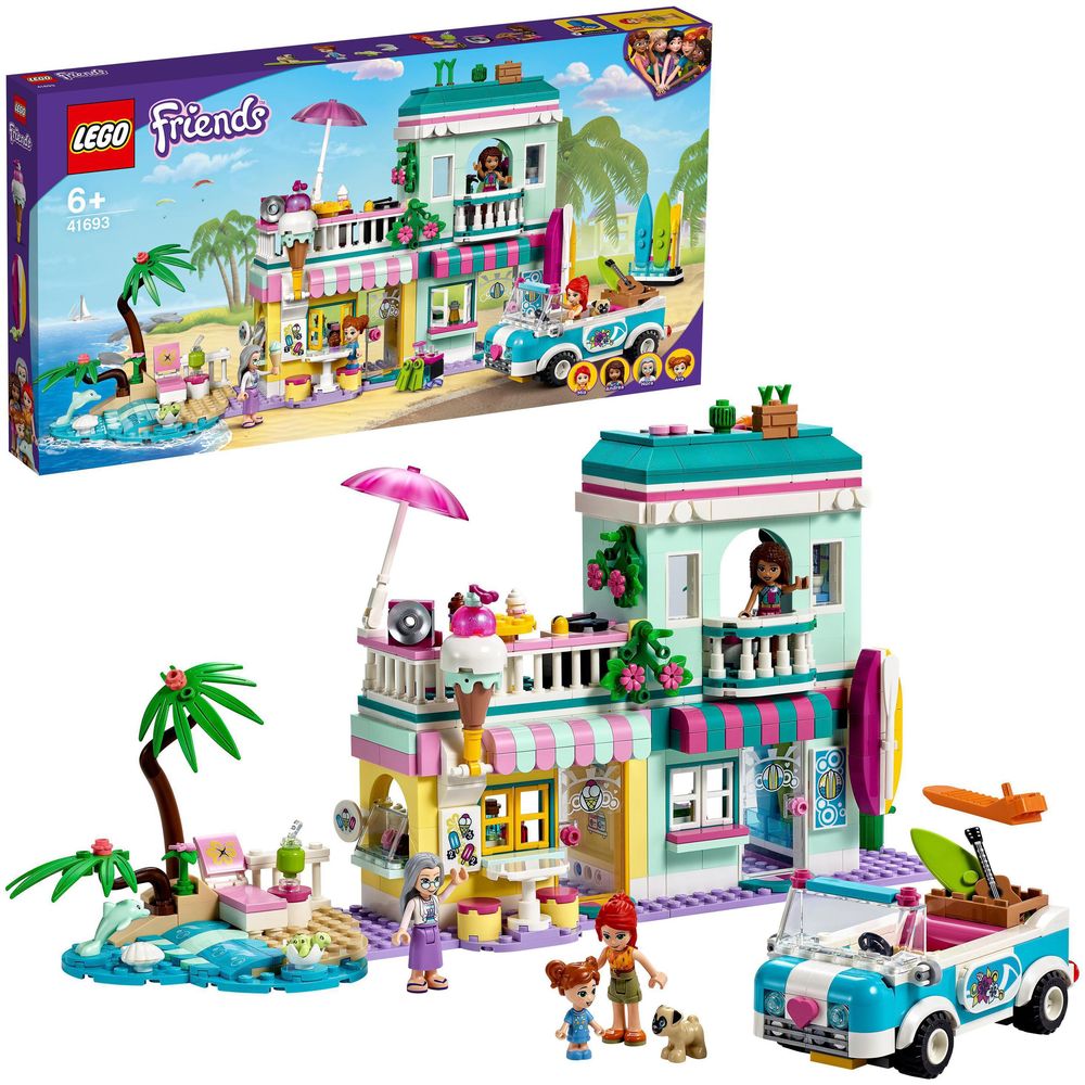 LEGO Friends Surfer Beachfront Beach House Set 41693