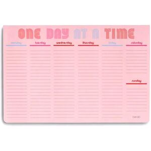 Ban.do Week to Week Desk Pad One Day At A Time