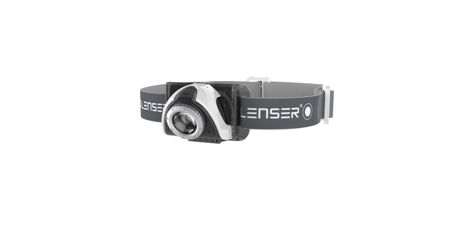 LED Lenser SEO5 Series Grey Headlamp