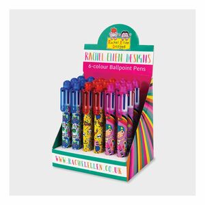 Rachel Ellen Designs 6 Colour Pen Merchandiser (Assortment - Includes 1)