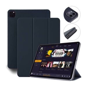 Devia Intelligent Magnetic Leather Case with Pencil Slot for iPad Pro 11-Inch 2021 Black