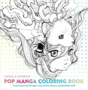 Pop Manga Coloring Book | Camilla D'Errico