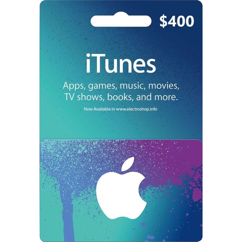 Apple iTunes Gift Card (US) - USD 400 (Digital Code)