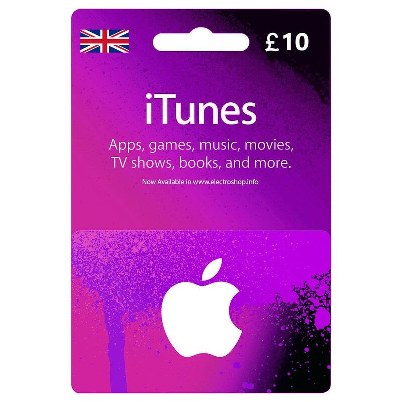 Apple iTunes Gift Card (UK) - GBP 10 (Digital Code)