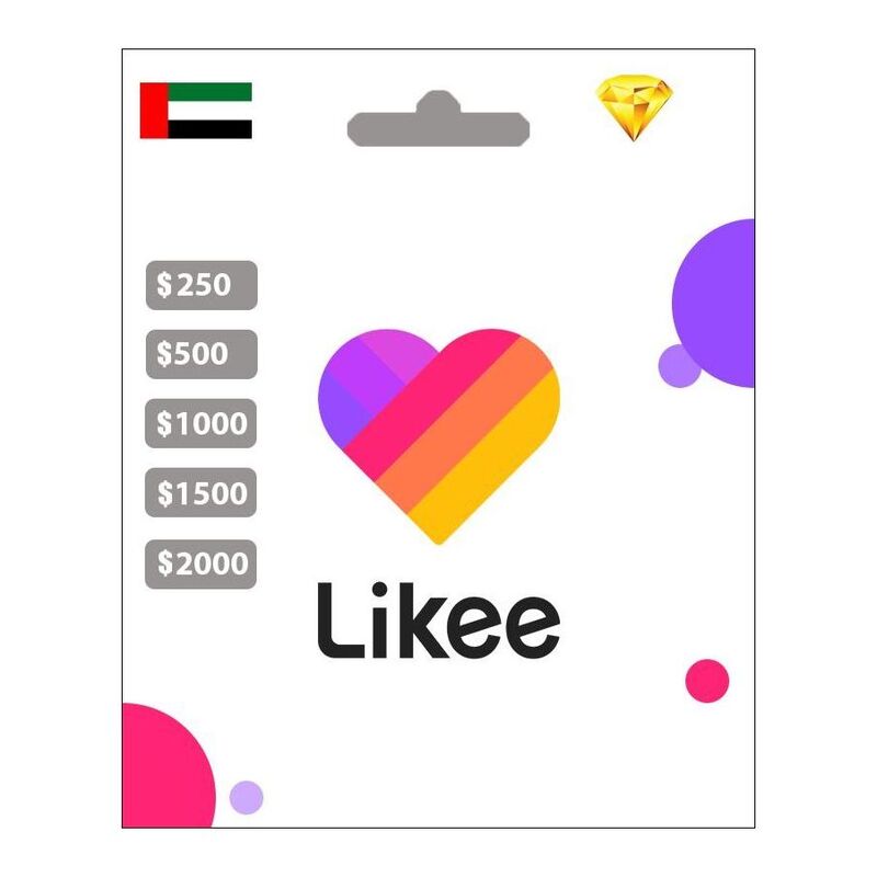 Bigo Likee (UAE) - USD 1000 (Digital Code)