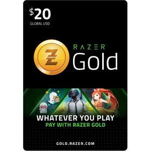 Razer Gold Pins (Global) - USD 20 (Digital Code)