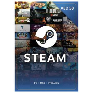 Steam Gift Card - AED 50 (Digital Code)