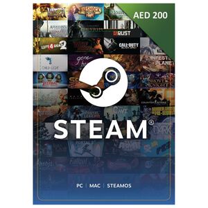 Steam Gift Card (UAE) - AED 200 (Digital Code)