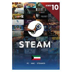 Steam Gift Card (Kuwait) - KWD 10 (Digital Code)