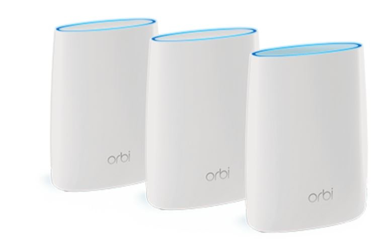 Netgear RBK53S-100UKS Orbi Whole Home Mesh Wi-Fi System White (Pack of 3)